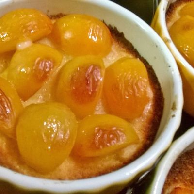 Tartelettes prunes et coco