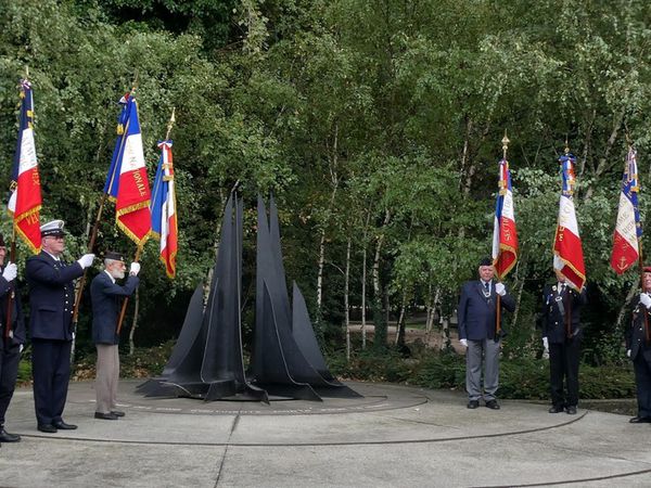 Cérémonie Bazeilles à Grenoble le 21 septembre 2023, esplanade des Compagnons de la Libération