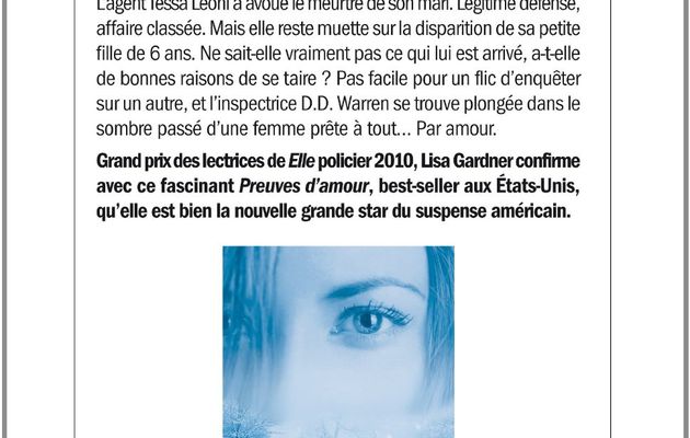 Preuves d'amour, de Lisa Gardner