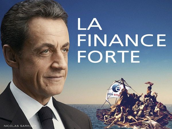 Les parodies de l'affiche de Nicolas Sarkozy 2012