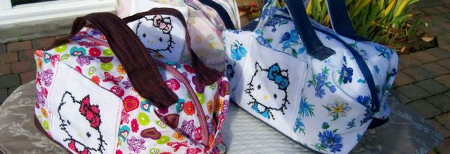 Une avalanche de valisettes Hello Kitty