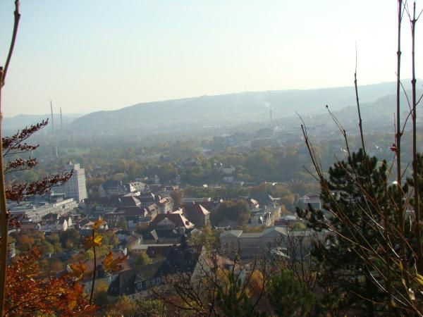 Impressionen von Jena vom Landgrafen aus