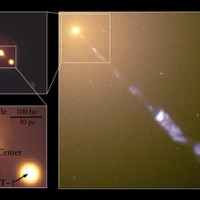 Buchi neri supermassicci a spasso per il centro di M87