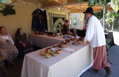 La troupe des Compagnons de la Vouivre à la Fête des Fifres de Bischwiller