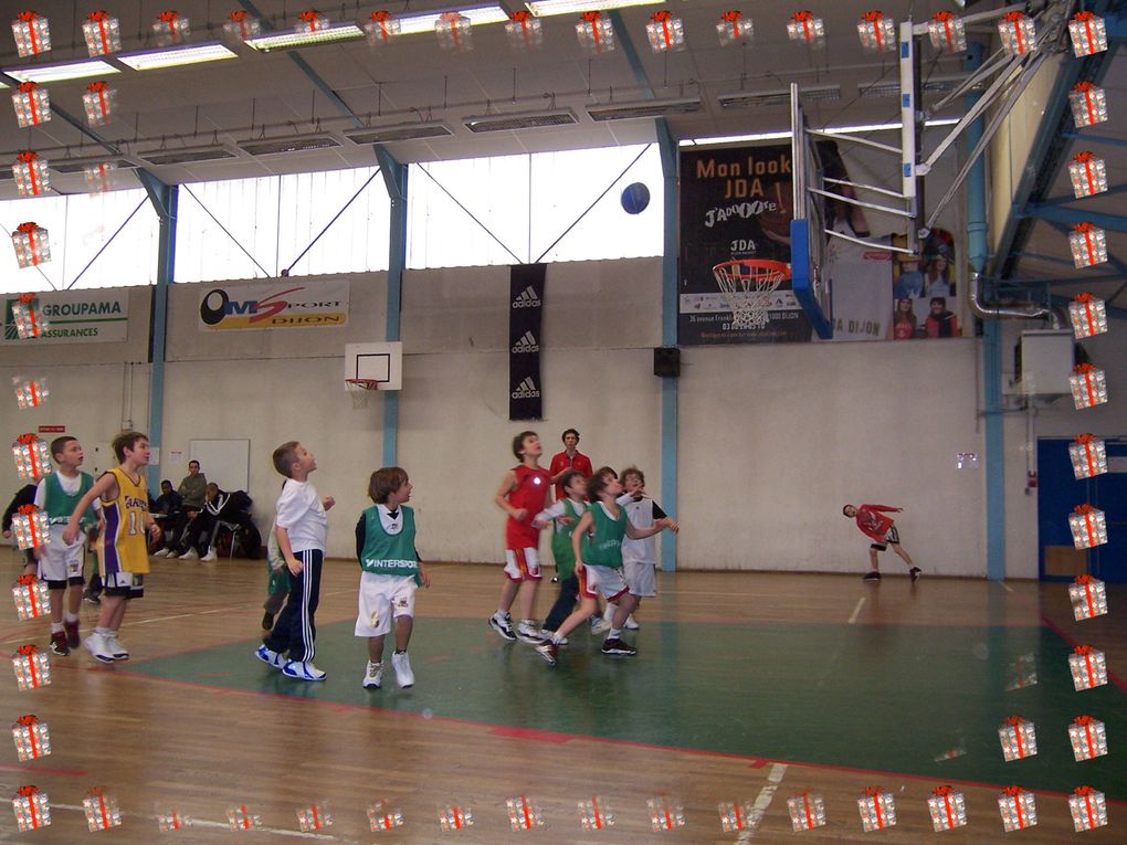 Tournoi de Noel JDA 15 Décembre 2010 - école mini basket et poussins