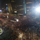 Séoul : une foule immense exige la démission de Park Geun-hye - Association d'amitié franco-coréenne