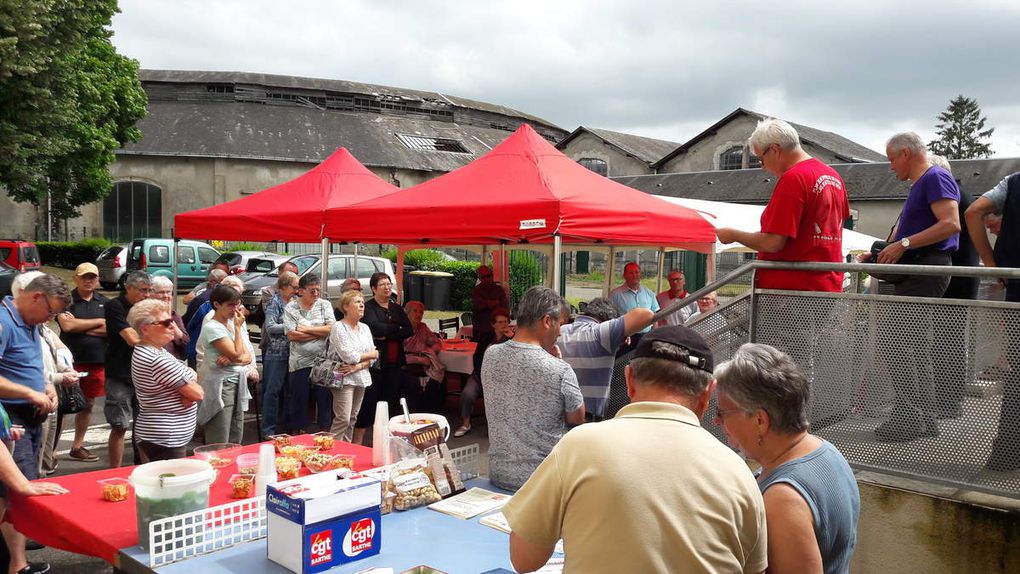 Barbecue des retraités - Château du Loir - 31 Mai 2018