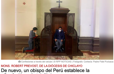 Le cardinal Prevost « a autorisé » la confession par téléphone