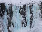 Cascades de glace d'Argentière, rive droite(07/01/2009)