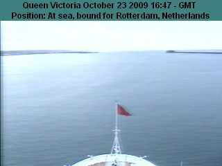 Le Queen Victoria à Cherbourg pour les 5 ans du Queen Mary 2.
