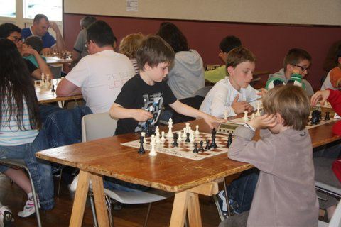 Tournoi d'échec organisé par les Ambassadeurs du Roy à Civray de Touraine le 08/05/2013