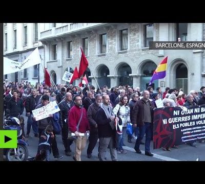 «Ni OTAN, ni bases» : les Espagnols se révoltent contre l’Alliance atlantique