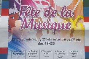 Montmerle sur saône :Fête de la musique les 22 et 23 Juin 2018