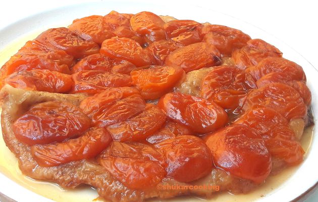 Tatin aux abricots