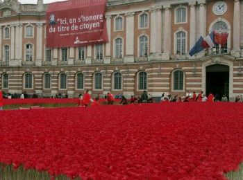 Kenzo sur la place du capitole.....Jardin éphémère !