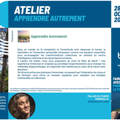 Atelier : quand le vivant inspire l'intelligence collective