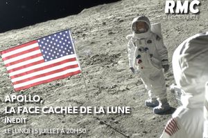 Document inédit le 15 juillet sur RMC Découverte : Apollo, la face cachée de la Lune.