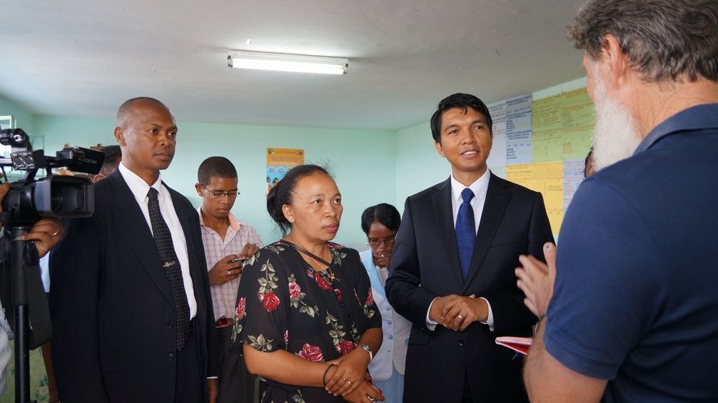 Messe d'ouverture des VIè Assises Nationales des Médecins Catholiques de Madagascar, en présence du Président Andry Rajoelina. 1ère partie. Photos: Harilala Randrianarison