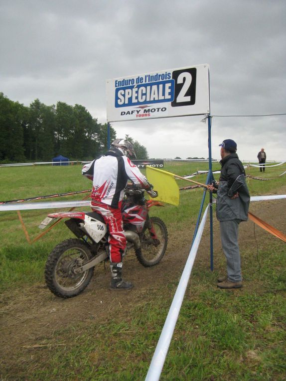 Podium pour Amanda et le Président à Chemillé sur Indrois