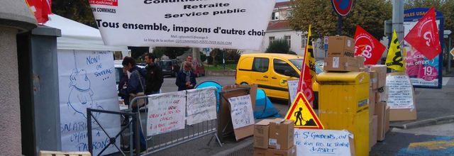 *Grève des postiers de Saint-Gaudens et Aspet, une journée sans négo*