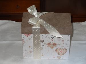 Boites cadeaux pour un mariage