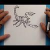 Como dibujar un escorpion paso a paso 2