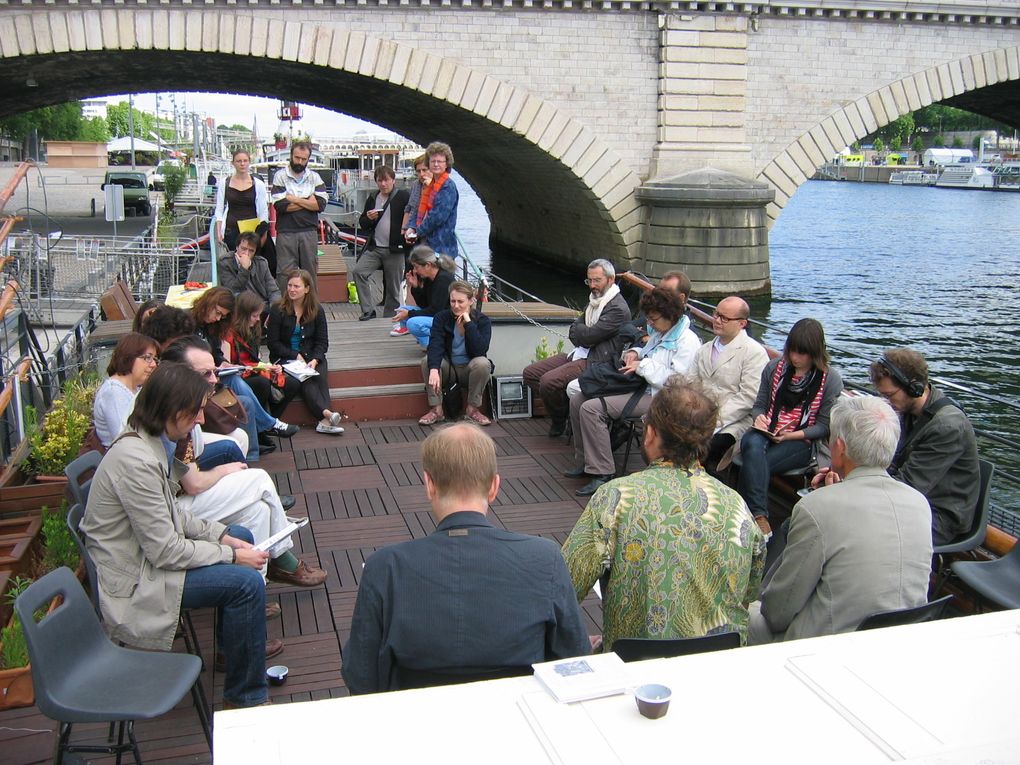 Rencontres des circuits courts, péniche Alternat, Paris (13e), 19 juin 2011