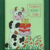 La vache Anniv' pour ma fille Julie