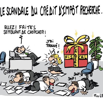 LE SCANDALE DU CRÉDIT D'IMPÔT RECHERCHE !