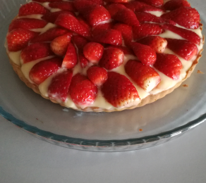 Tarte aux fraises