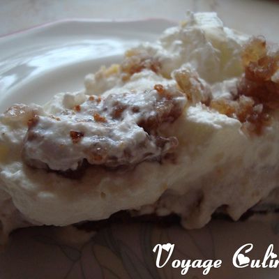 Cheesecake Crème de marrons - Tofu soyeux et sa Chantilly