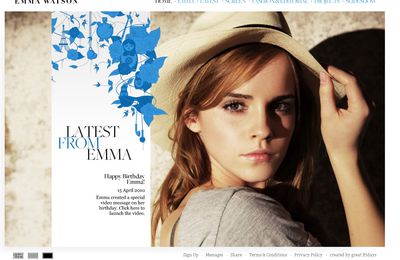 Emma Watson - Un 20th Birthday mis en images par Andrea Carter-Bowman ! (avril 2010)