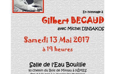 Michel Diniakos chante Gilbert Becaud