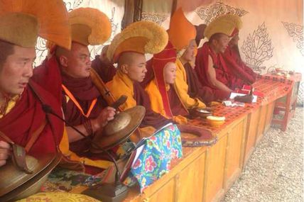 Guru Padmasambhava day at Tongkyab monastery in Golok Gabde
