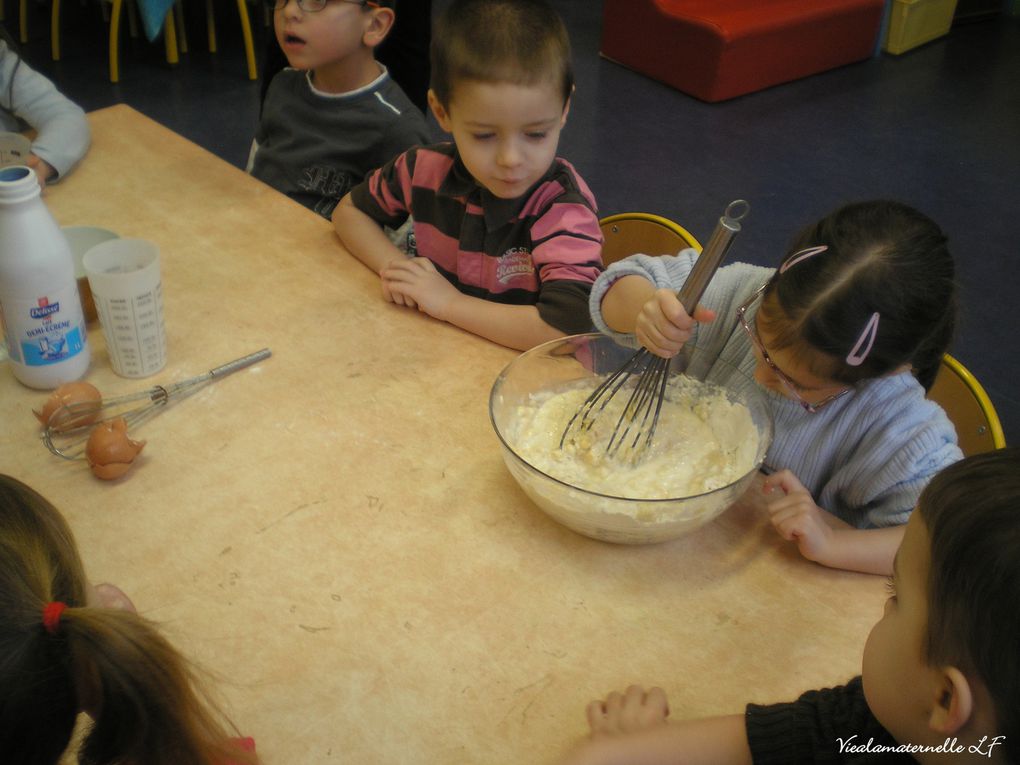 Photos prises dans le cadre des activités de la maternelle