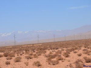 Sur la route de Boumalne - Dadès (Maroc en camping-car)