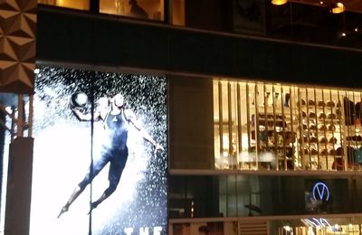 NIKE Jordan Air Store à Hong Kong :  a splendid tribute to an icon star !