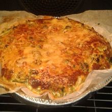 QUICHE BROCOLIS SAUMON