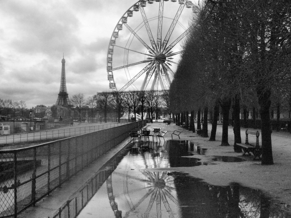 Paris en noir et gris...