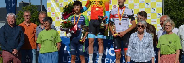 Marion BUNEL et Adrien GAREL, champions de Normandie élites