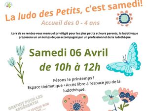 Les accueils spécifiques mensuels: la ludo des petits et la ludo After-school!