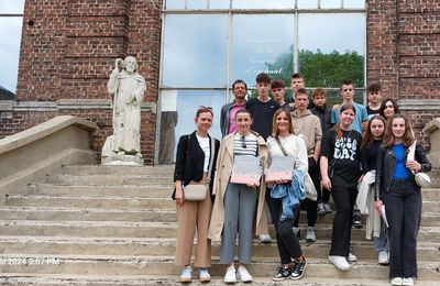 24 Mai 2024 : Dix jeunes Croates et 4 de leurs professeurs en visite au Centre ( Erasmus)