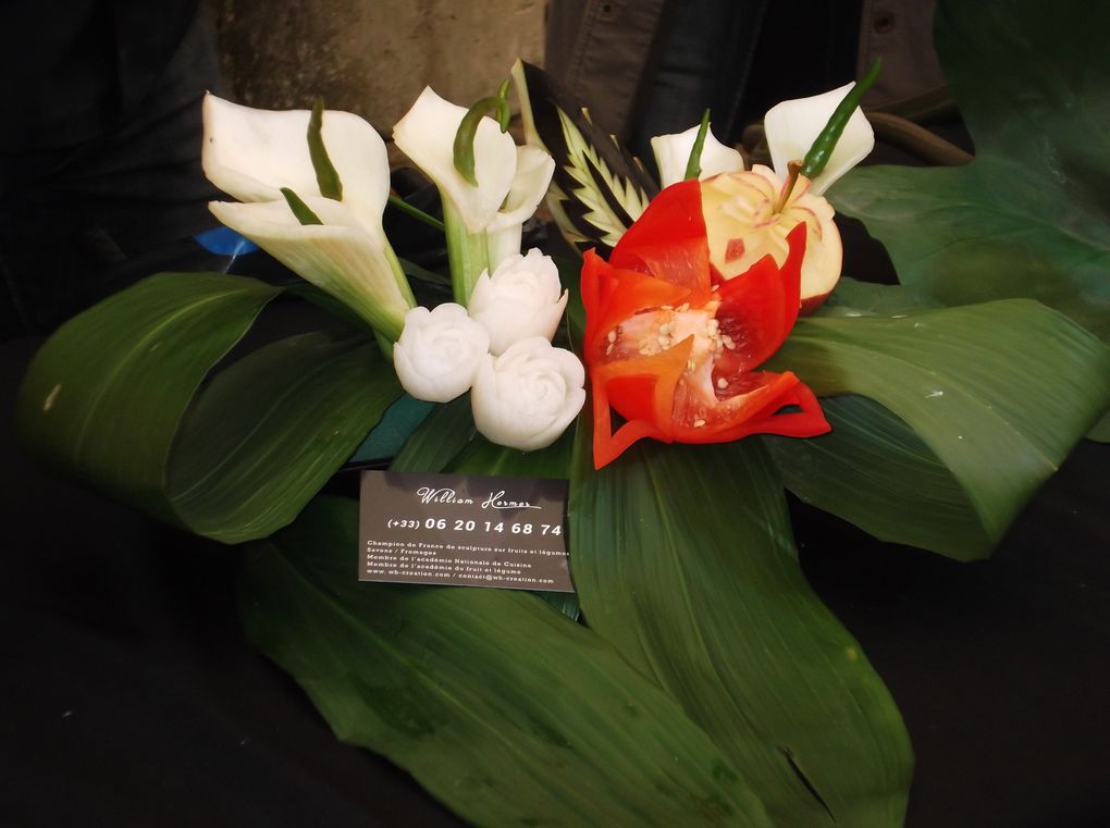  Des légumes sculptés pour le plaisir des yeux