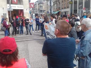 Quelques photos de la manifestation rémoise du 22 mai 2018