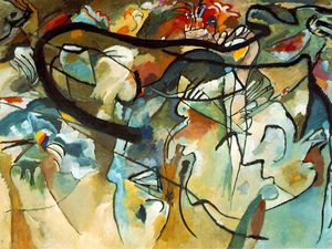 Wassily Kandinsky, Composition V & Improvisation XXII, (Variants I / II )