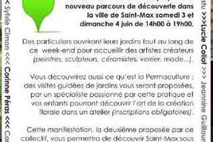 Relais - Parcours de découverte  Perm'art culture à saint Max, les 3 et 4 juin prochains