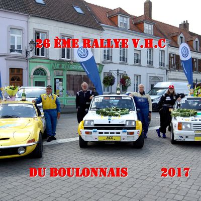 26 ème Rallye V.H.C du Boulonnais 2017