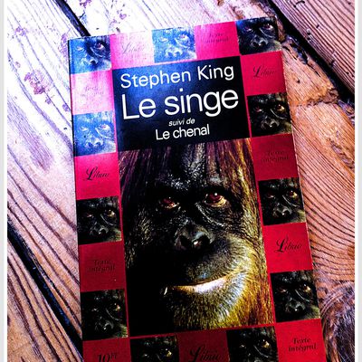 LIVRE DU MOIS LE SINGE DE STEPHEN KING!
