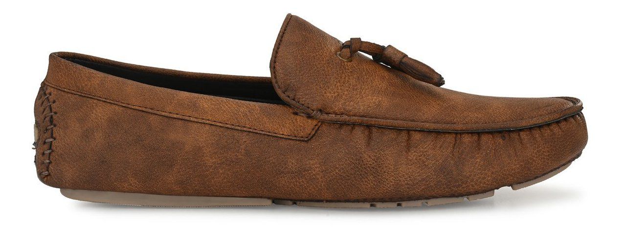 Brown Tassel Loafers