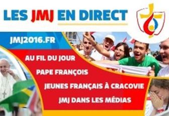 LES JMJ EN DIRECT SUR VOTRE SITE !